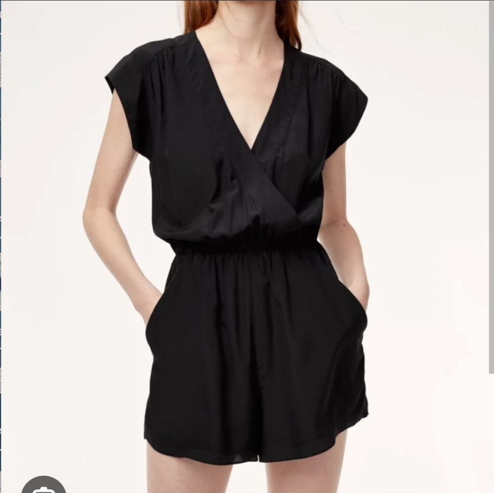 Babaton Black Corbett romper